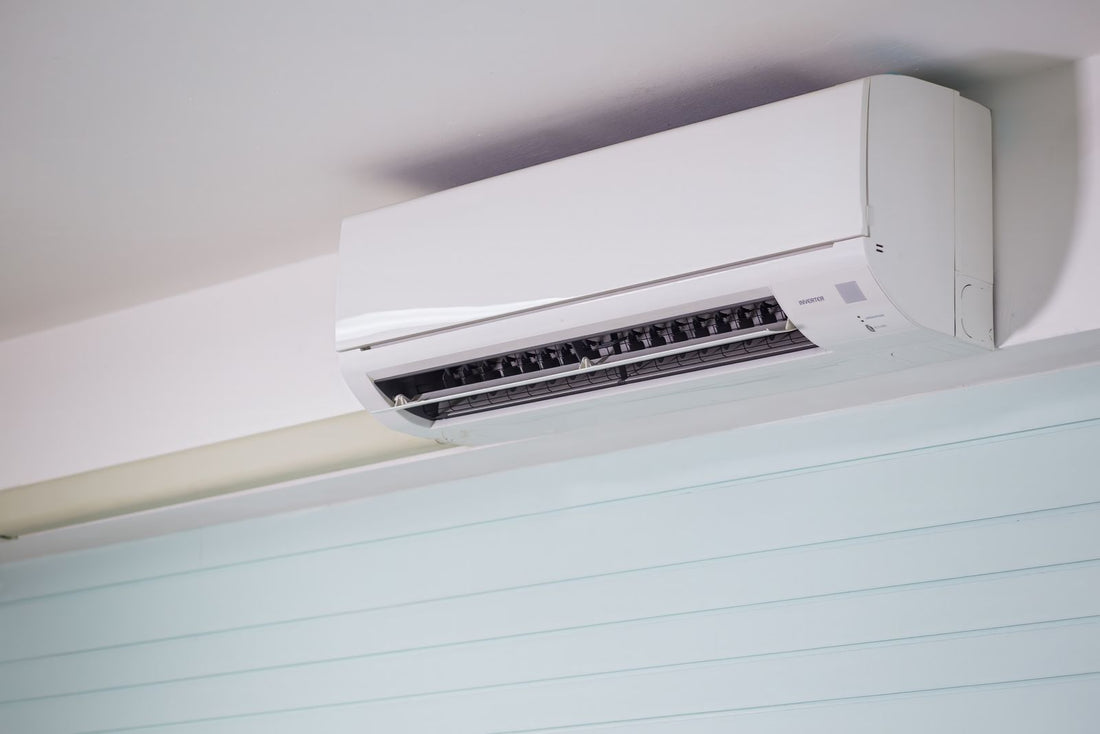 Wall-mounted ductless mini split indoor unit, the type sold by MRCOOL DIY alternatives like Zone Air, Pioneer, Senville, Cooper & Hunter and Klimaire