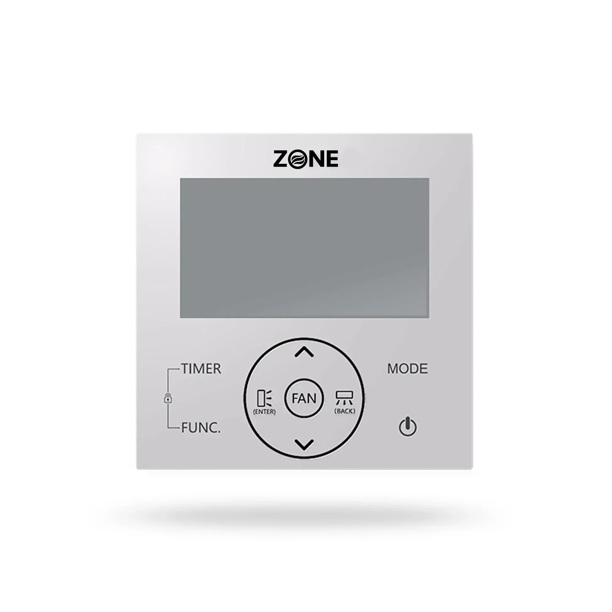 Zone Air Thin-Air 9,500 BTU 19.6 SEER2 230V Concealed Mini-Split Heat  - wired wall controller