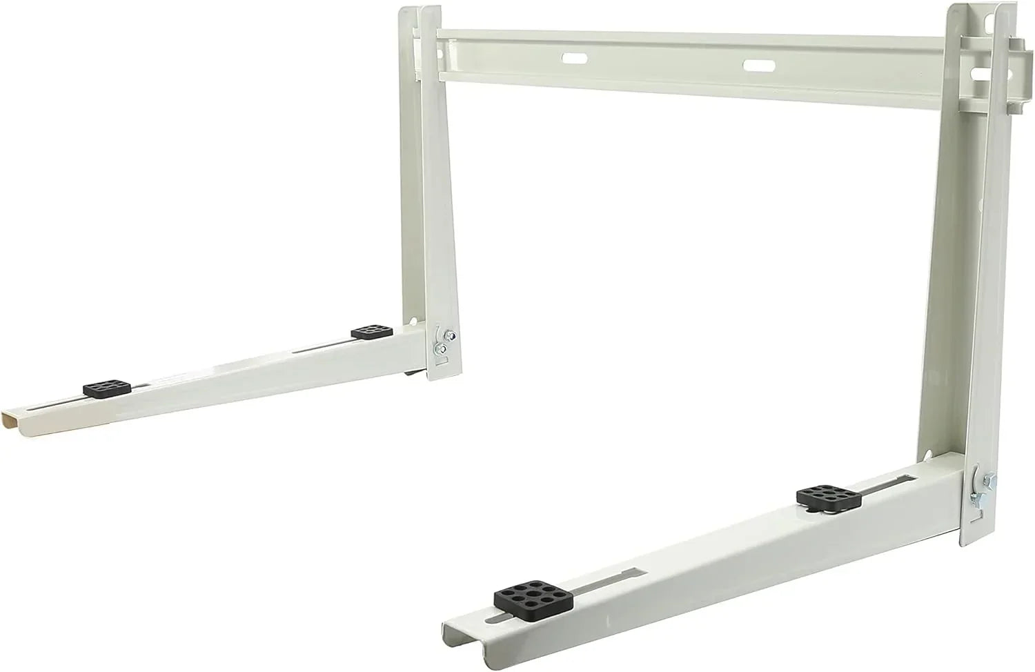 Zone Air Mini Split Wall Mount Bracket for Outdoor Condenser Units, Heavy-Duty Foldable Galvanized Steel, Holds 550 lbs