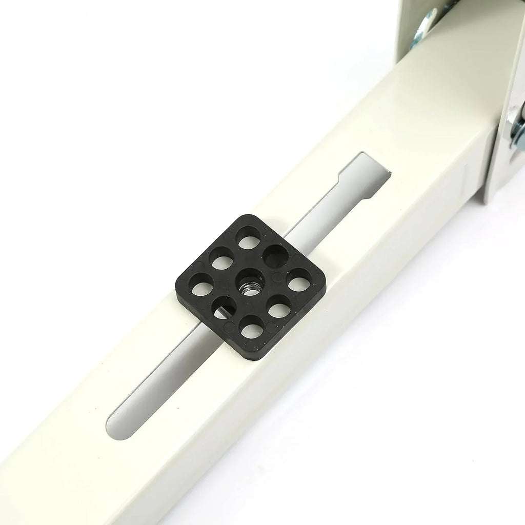 Zone Air Heavy-Duty Foldable Wall Mount Bracket for Mini-Split Outdoor - bracket installed