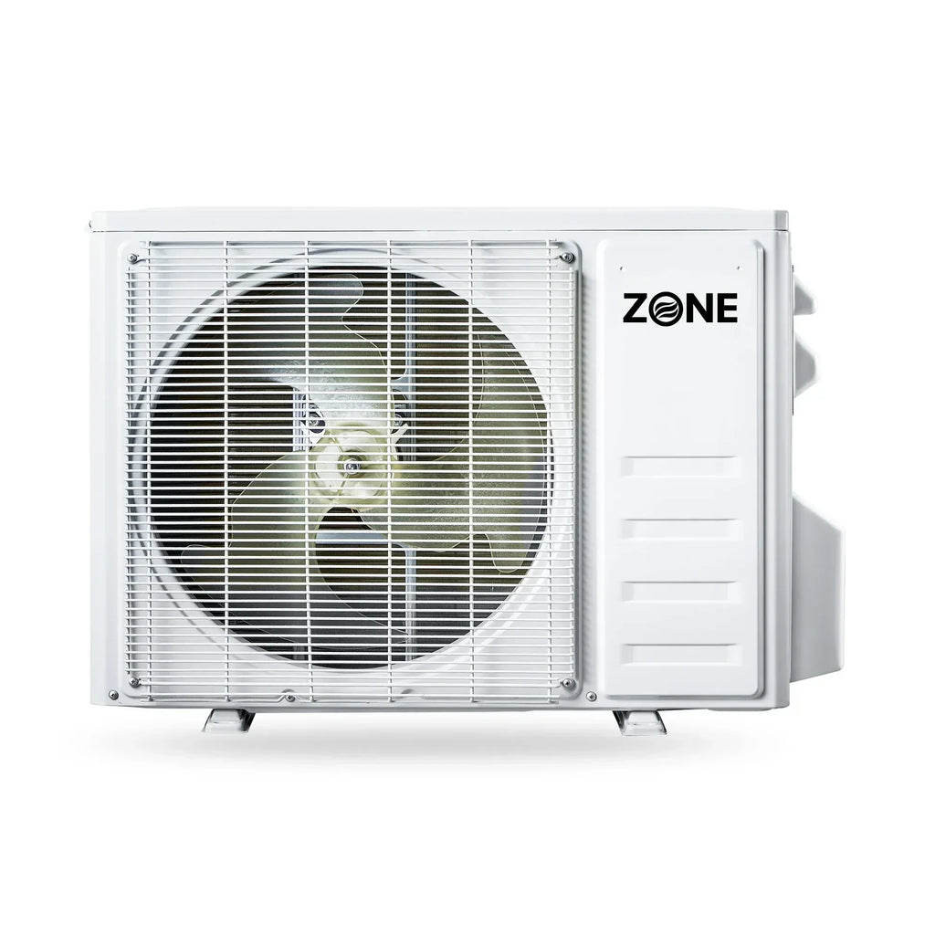 Zone Air DIY DUAL ZONE 30,000 BTU (12K+18K) 24 SEER2 230V Wall Mount D - outdoor condenser unit